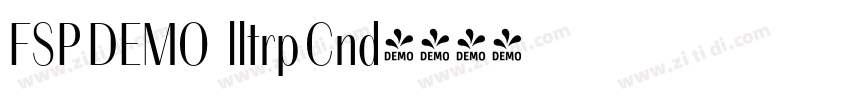 FSP DEMO   lltrp Cnd字体转换